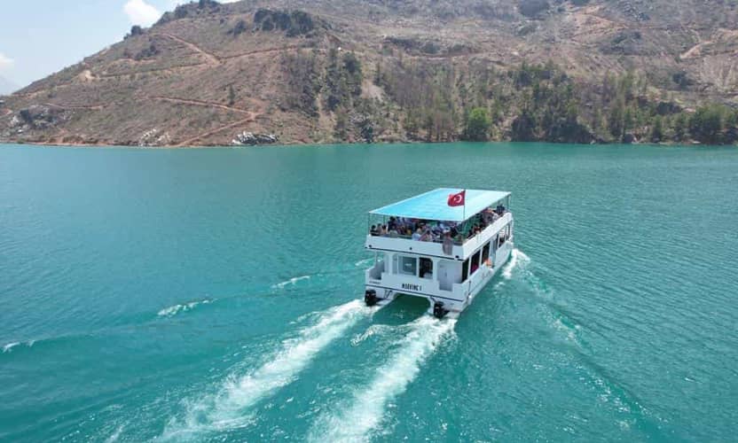 Green Canyon Boat Trip from Side and Lunch by the Emerald Lake 9