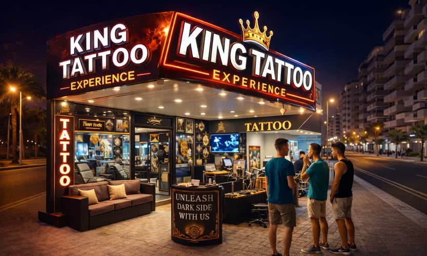 Tattoo Studio in Alanya: Custom Design Session with Transfer 1