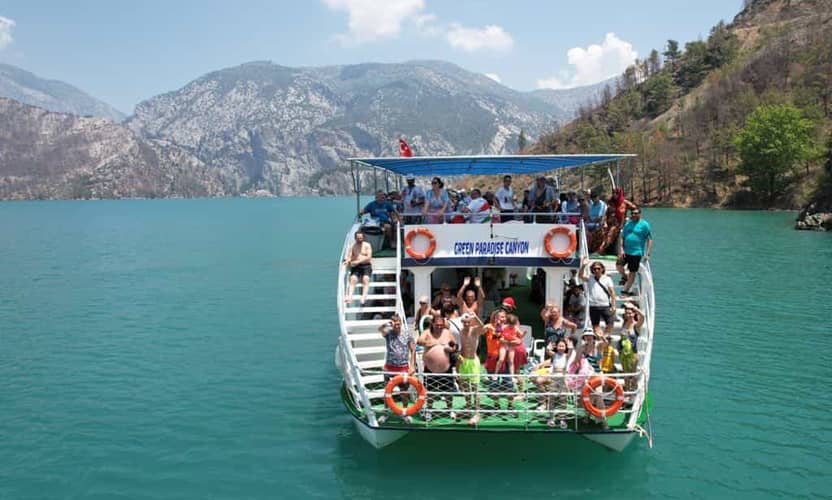 Green Canyon Boat Trip from Side and Lunch by the Emerald Lake 7