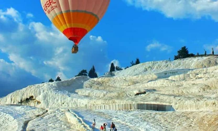 From Marmaris: Cotton Castle & Balloon 2