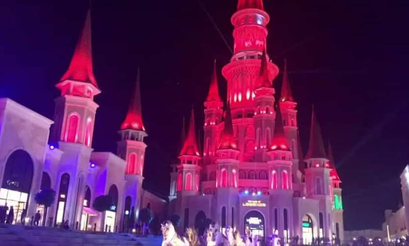 Land of Legends Night Show from Alanya with Musical Fountains 3