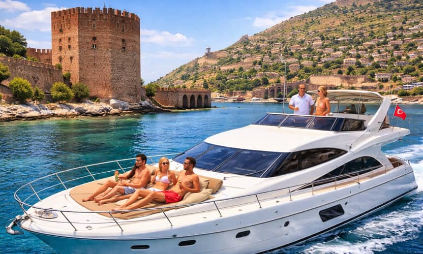 Alanya Private Yacht Rental Premium Sea Experience 9