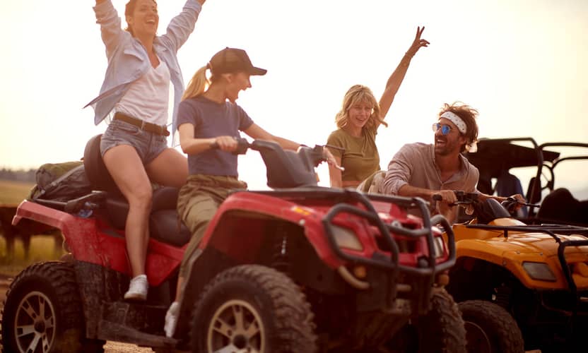 Safari quad et buggy à Side : pinède, boue et passages à gué 8