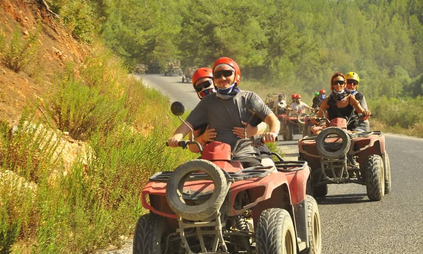 Safari quad et buggy à Side : pinède, boue et passages à gué 11