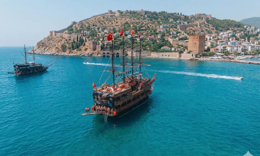 Alanya Family Boat Trip with Swim Stops and Kids Fun 1