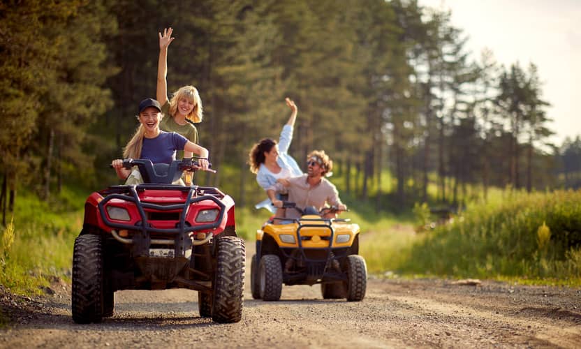 Safari quad et buggy à Side : pinède, boue et passages à gué 7