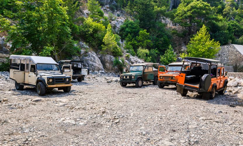 Affordable Kemer Rafting Jeep Buggy and Zipline Combo 3