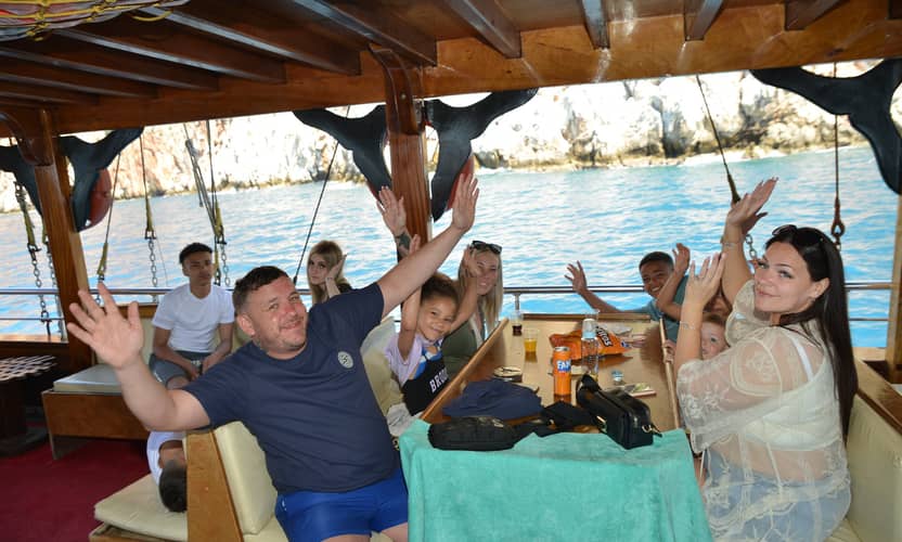 Antalya Pirate Boat Trip with Lunch, Soft Drinks & Transfer 4