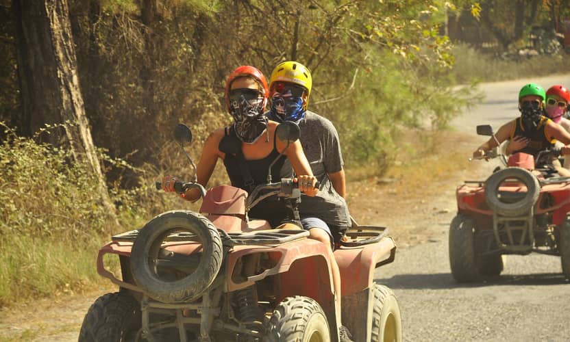 Safari quad et buggy à Side : pinède, boue et passages à gué 12