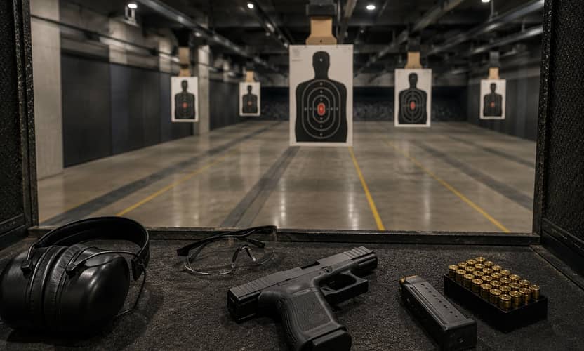 Alanya Shooting Range: 30 Rounds with a 9 mm Pistol and Transfer 1